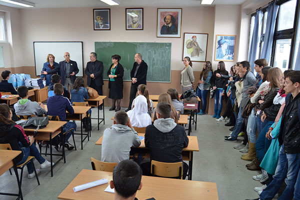 Podjela Citanke u Gimnaziji NP 2
